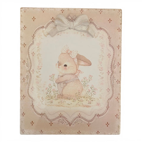 Quadretti decorativi Shabby Chic - Animali Bosco e Fattoria 30x25 cm