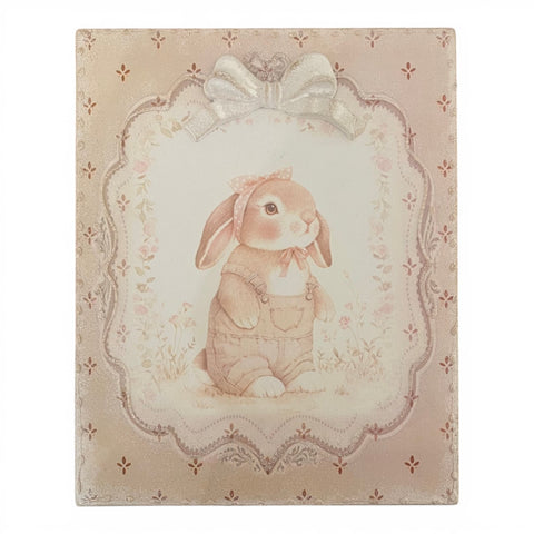 Quadretti decorativi Shabby Chic - Animali Bosco e Fattoria 30x25 cm