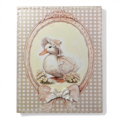 Quadretti decorativi Shabby Chic - Animali Bosco e Fattoria 30x25 cm