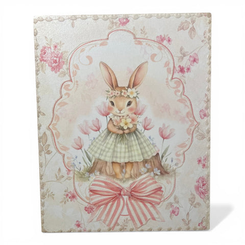 Quadretti decorativi Shabby Chic - Animali Bosco e Fattoria 30x25 cm