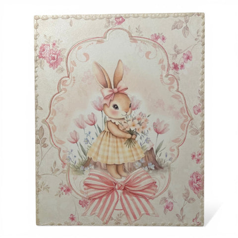 Quadretti decorativi Shabby Chic - Animali Bosco e Fattoria 30x25 cm