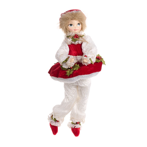 Santa's Helper Mushroom Girl 45cm