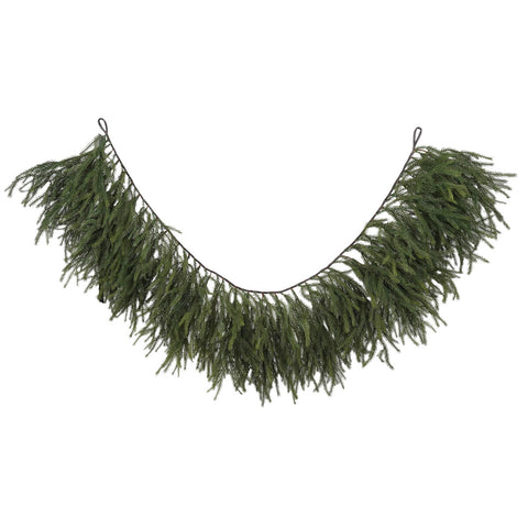Swag Natalizio Verde in PE con 256 Punte – 180x40cm