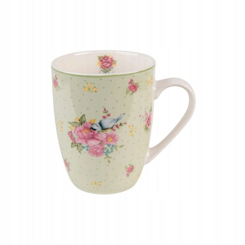 Mug prato fiorito
