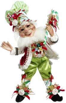 Elfo “Candy Maker” Small – Goodwill by Mark Roberts – Verde – 30,5 cm