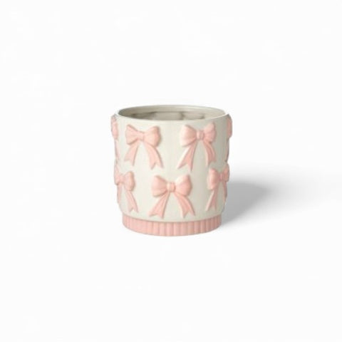 Vaso con Fiocchi in Ceramica – L’Arte di Nacchi – Varianti 21x20 cm e 16x15 cm