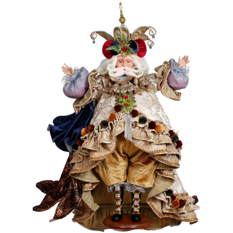 Santa Claus Mystère 100 cm – Figura Natalizia da Collezione Goodwill by Mark Roberts