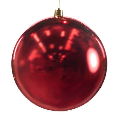 Palla di Natale Gigante Oro e Rossa – Goodwill, 50cm