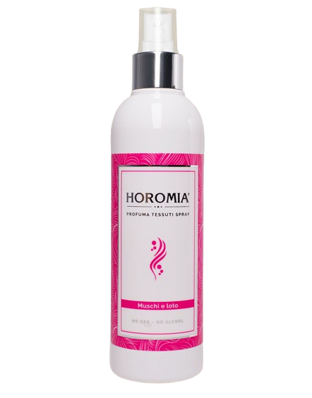 DEODORANT FOR FABRICS SPRAY MUSKS AND LOTUS HOROMIA FRAGRANCE