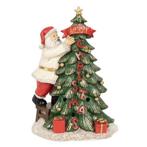 Albero led babbo natale