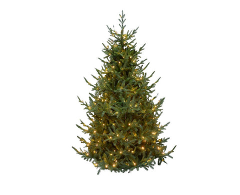 Albero di Natale con 400 LED FLASH BULB 1972 TIPS h.180 x l.145CM