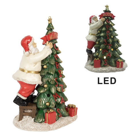 Albero led babbo natale