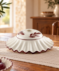 Diffusore di Ricambio in Ceramica Decorata a Mano – Be Light Bistrot, Ø30 cm ambientata
