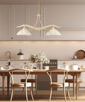 Lampadario Vintage in Ferro Nero Ruggine o Avorio Decapé con Vetri Bianchi e Ambra – Be Light Bilbao, 1, 2 e 3 Luci ambientata - foto ufficiale Bonetti