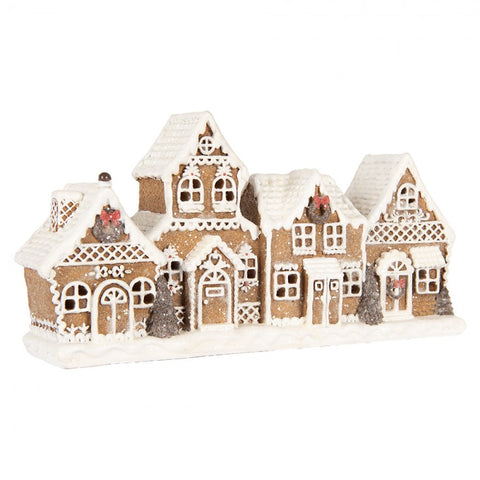 Villaggio Casetta di Pan di Zenzero - Clayre & Eef, 25x6x13 cm