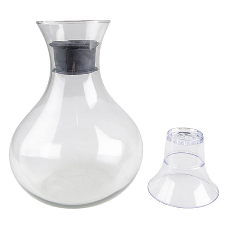 Set Caraffa con 4 Bicchieri in Vetro – Caraffa 1740 ml + Bicchieri 375 ml