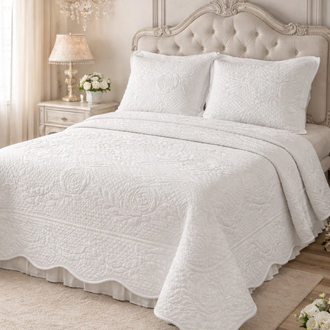 Boutis Matrimoniale "Lione" - 255x255cm