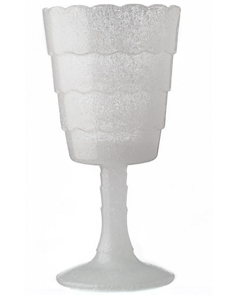 Transparent goblets set