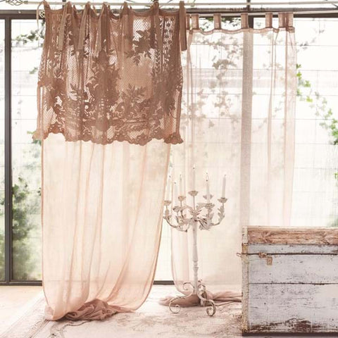 Pair of "Tessa" curtains by Blanc MariClò