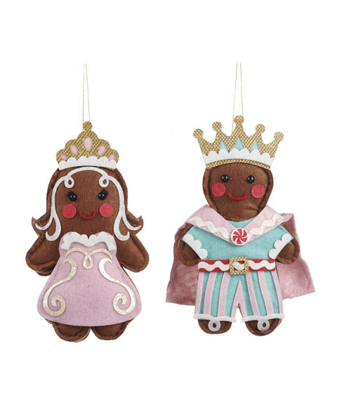 THE CANDY KINGDOM PRINCESS AND GINGERBREAD PRINCE CHARMS