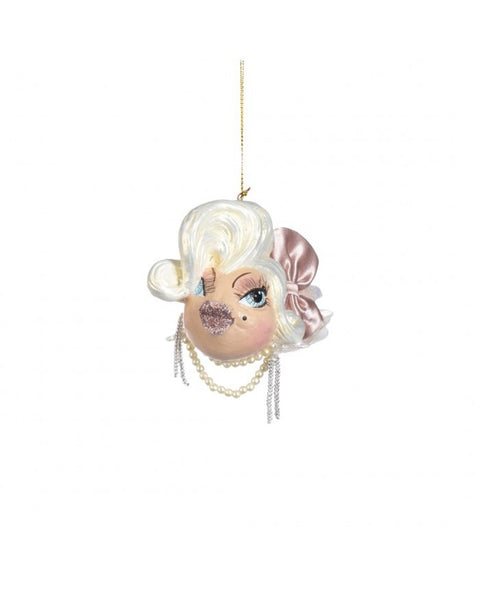 Christmas Ornament "Goldfish Glamorous" 9cm