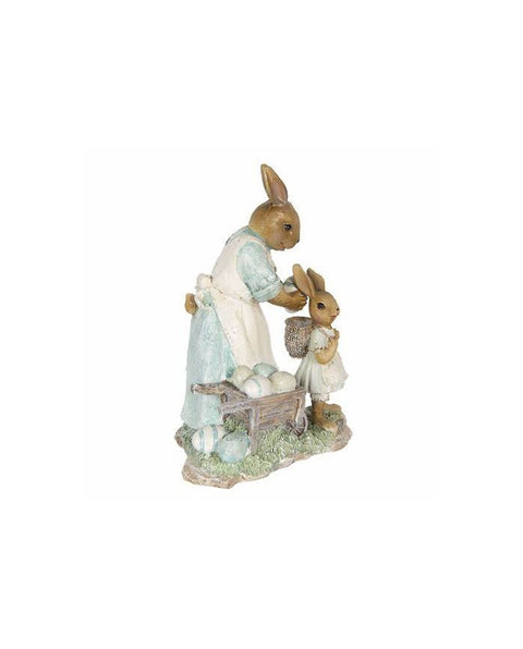 "Mother and Daughter Bunnies" Decoration