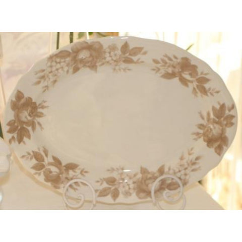 SPLENDOR BEIGE OVAL TRAY