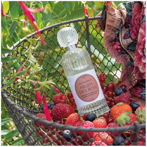 Les Intemporelles Room Fragrance 100 ml – Fruits des Bois – Spray Ambiente Mathilde M in Vetro Rigato