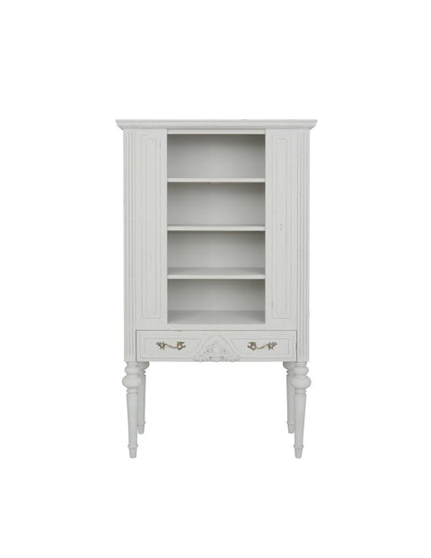 Libreria Artemisia in Legno Shabby Chic con Cassetto by Blanc Mariclò - 95x170x40 cm