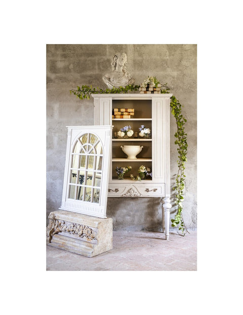 Libreria Artemisia in Legno Shabby Chic con Cassetto by Blanc Mariclò - 95x170x40 cm