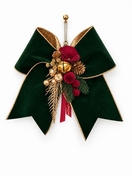 Fiocchi Gift in Velluto con Campanello per Confezioni Regalo – Il Bosco di Mata by Mata Creazioni