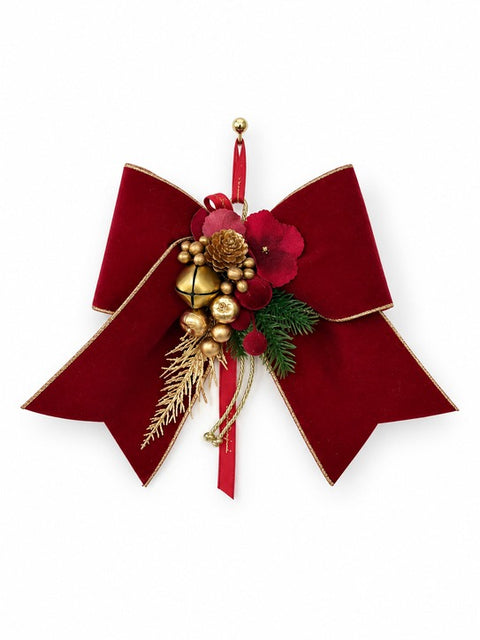 Fiocchi Gift in Velluto con Campanello per Confezioni Regalo – Il Bosco di Mata by Mata Creazioni