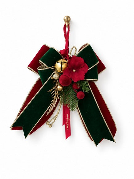 Fiocchi Gift in Velluto con Campanello per Confezioni Regalo – Il Bosco di Mata by Mata Creazioni