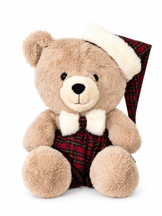 Orsetti Natalizi Vestiti Angelino, Angelina, Hansel e Gretel – Linea Teddy by Mata Creazioni, H 30 cm