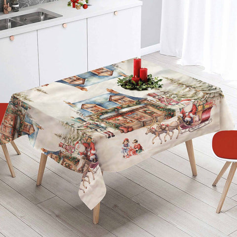 Tovaglia Natalizia Antimacchia A Gift For You – 140x180 cm