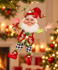 Elfo Natalizio Candy Dandy Small Edizione Limitata – Goodwill by Mark Roberts, 30cm in ambientazione natalizia