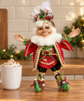 Elfo Natalizio Hot Chocolate Small Edizione Limitata – Goodwill by Mark Roberts, 28cm in ambientazione natalizia