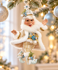 Elfo Natalizio Let It Snow Small Edizione Limitata – Goodwill by Mark Roberts, 28cm in ambientazione natalizia