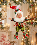 Elfo Merry Christmas Goodwill 28 cm ambientato