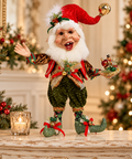 Elfo Merry Christmas Medium Goodwill 45 cm ambientato