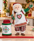 Babbo Natale Pasticcere Edizione Limitata – Goodwill by Katherine's Collection, 40cm in ambientazione natalizia