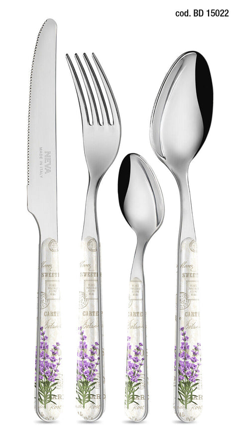 Botanical cutlery set