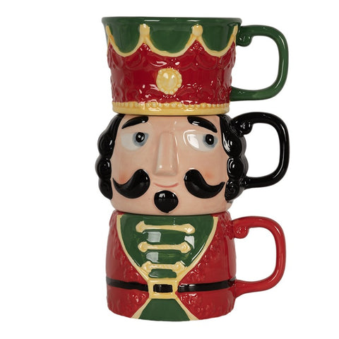 Nutcracker cup set 16x12x9cm