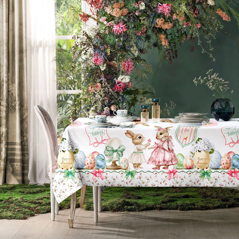 Tovaglia Amicizia - Stile Shabby Chic (155x180 cm - 155x250 cm)