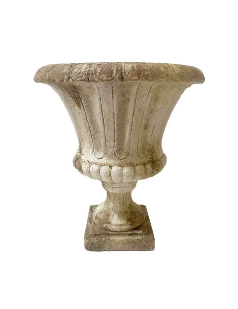 Vaso a Calice Effetto Pietra Anticata – Epoca Collection by Blanc MariClò, 46x52x46cm